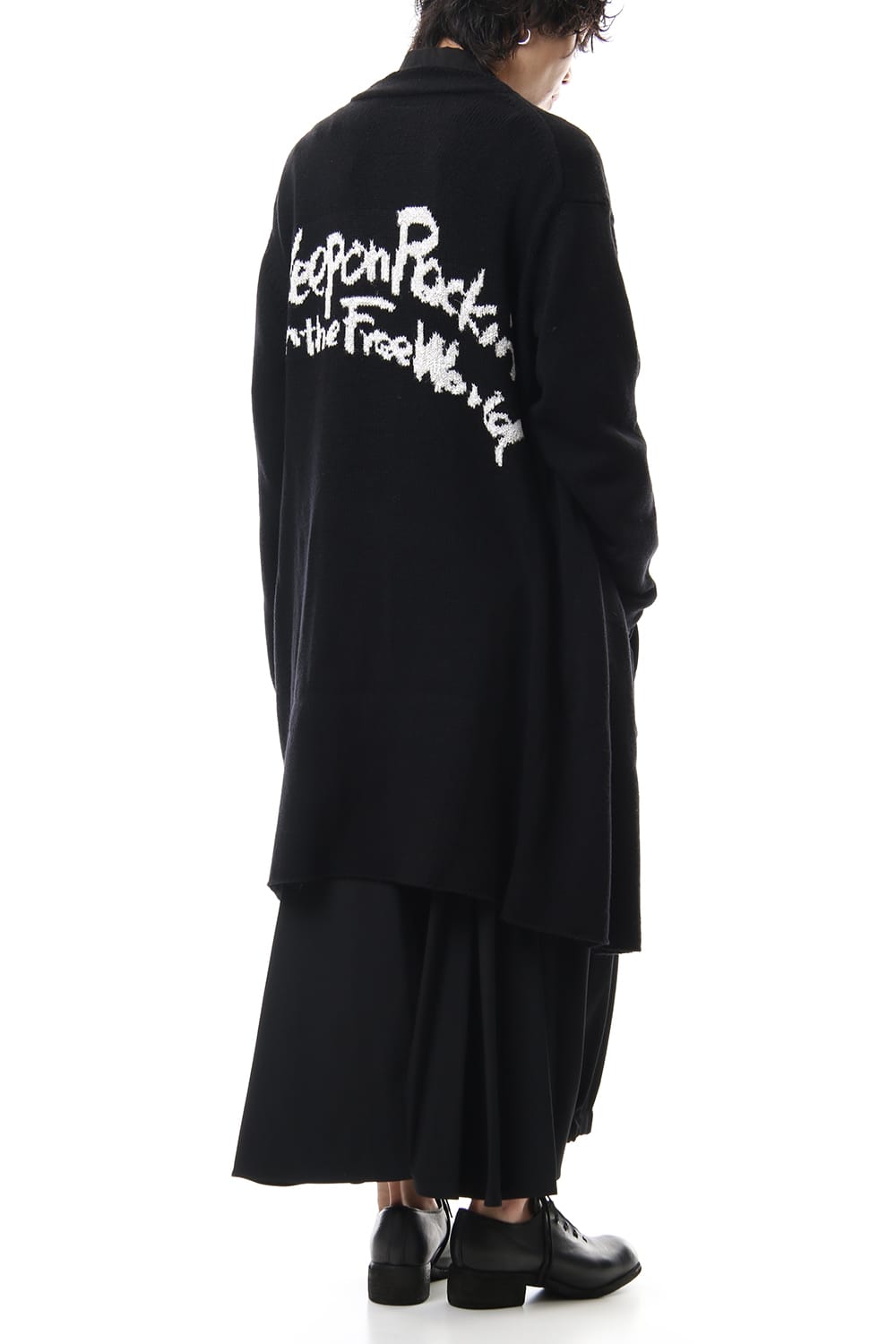 Message 5G Knit Cardigan