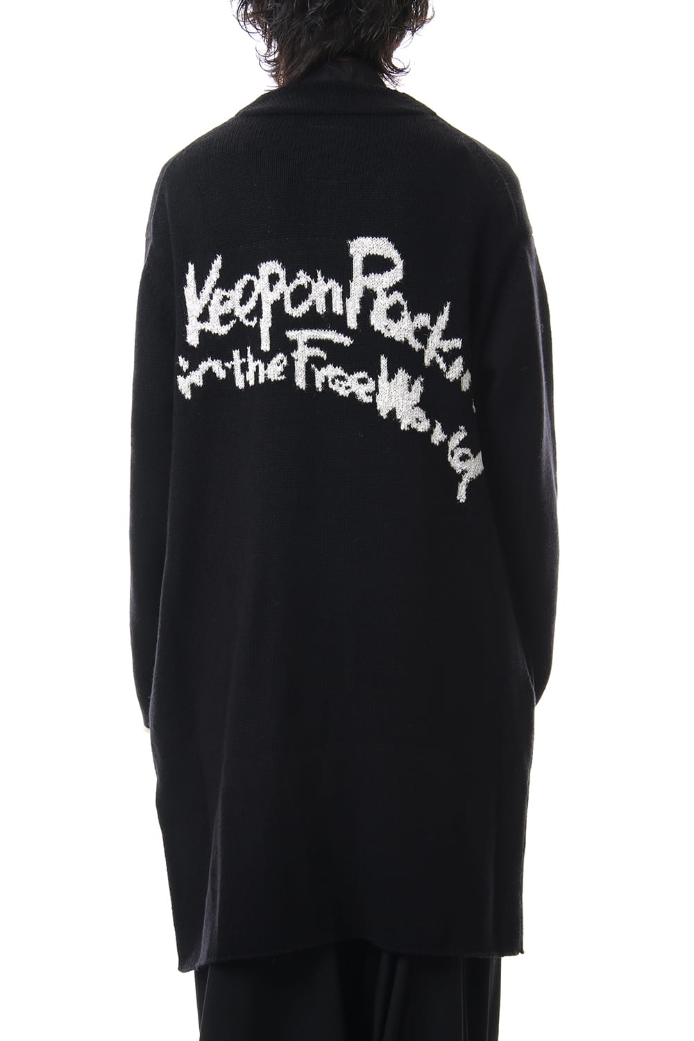 Message 5G Knit Cardigan