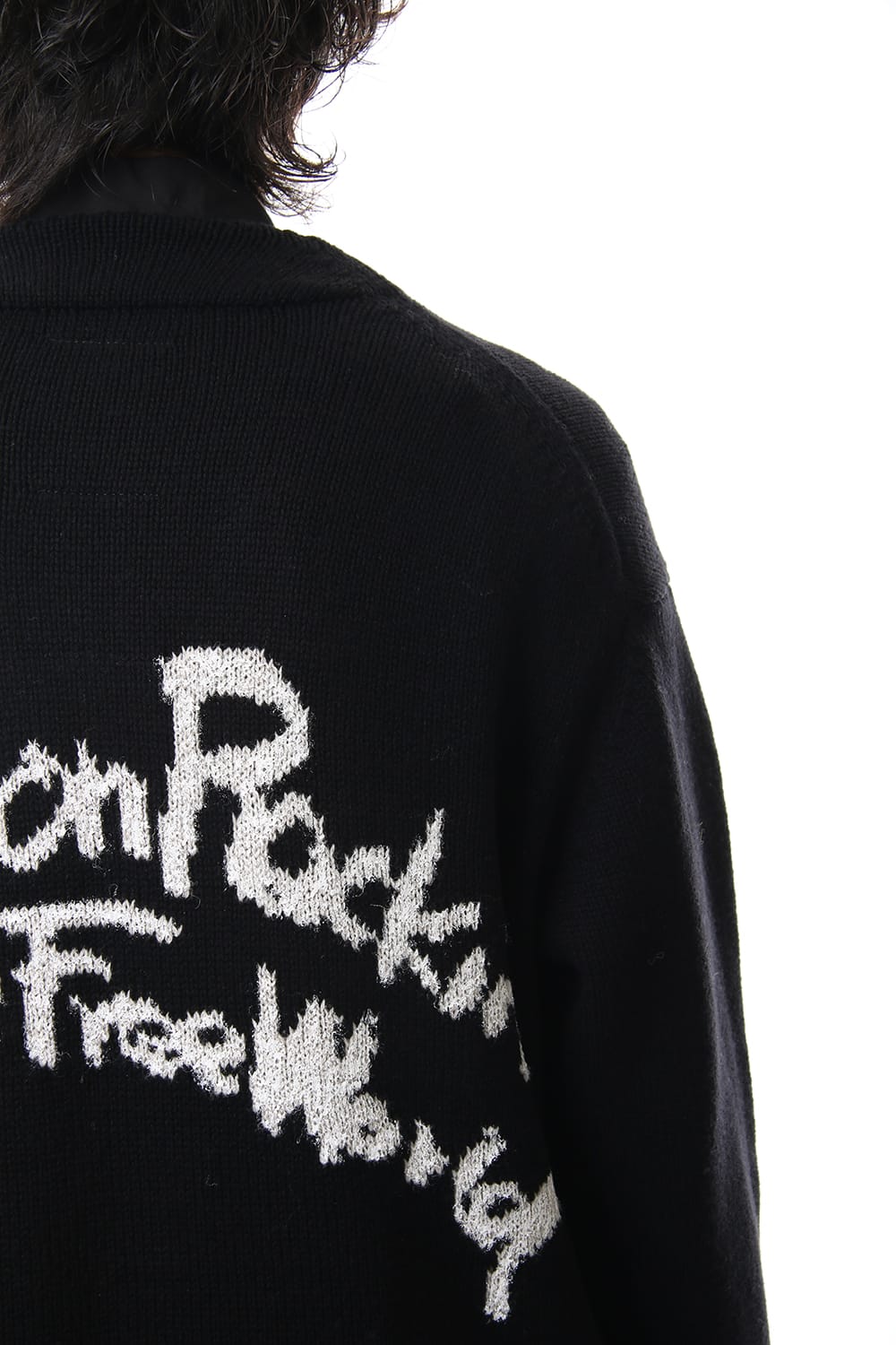 Message 5G Knit Cardigan