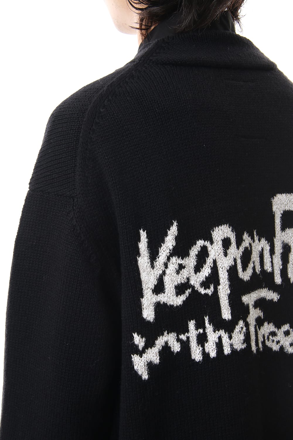 Message 5G Knit Cardigan