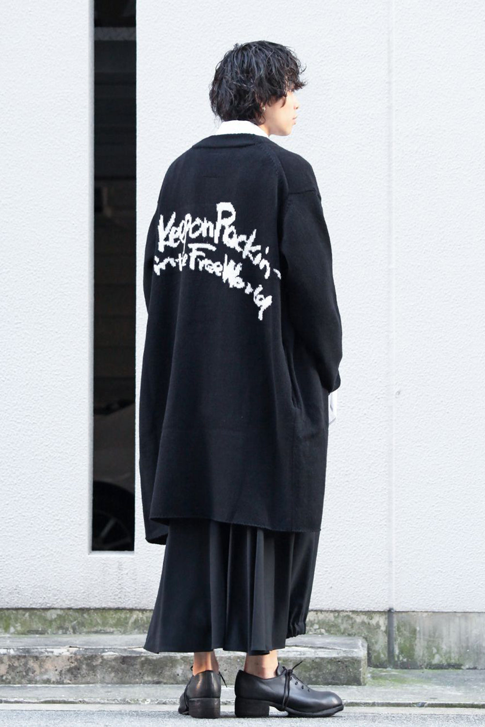 Message 5G Knit Cardigan