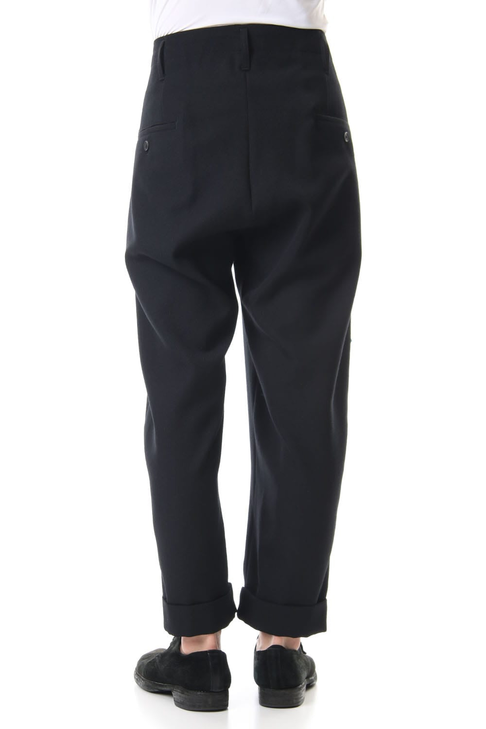 Front Belt Gather Pants