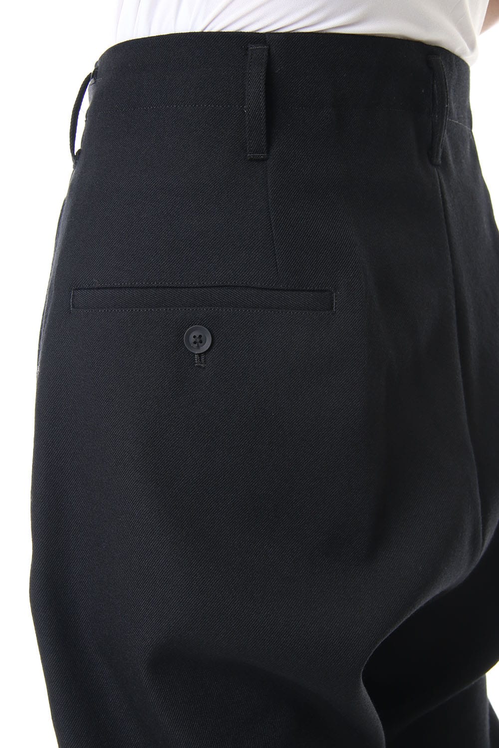 Front Belt Gather Pants