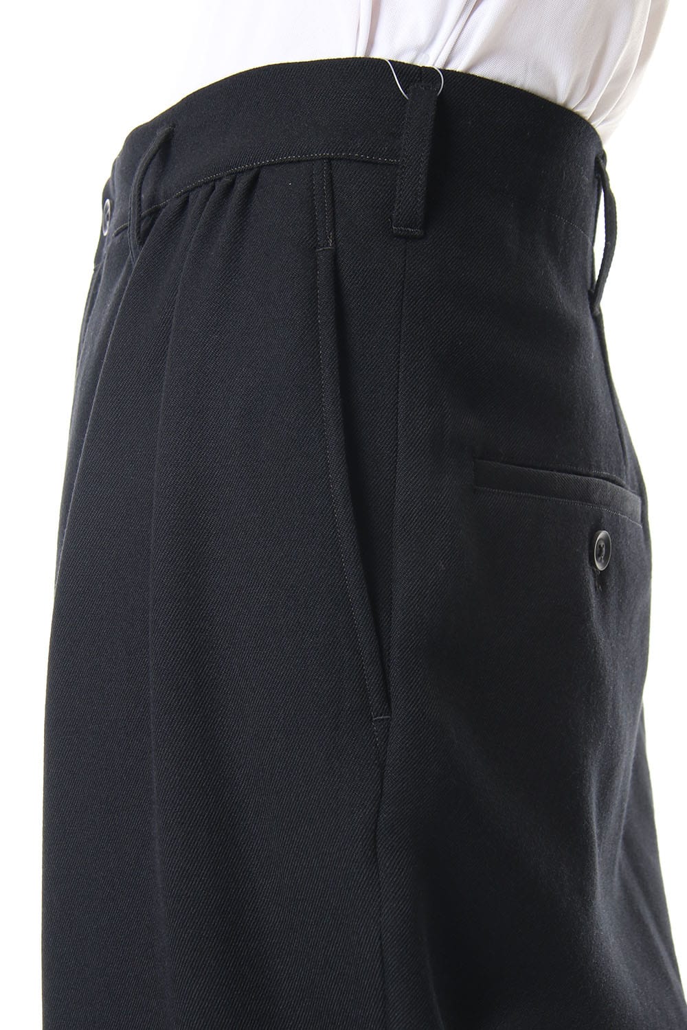 Front Belt Gather Pants