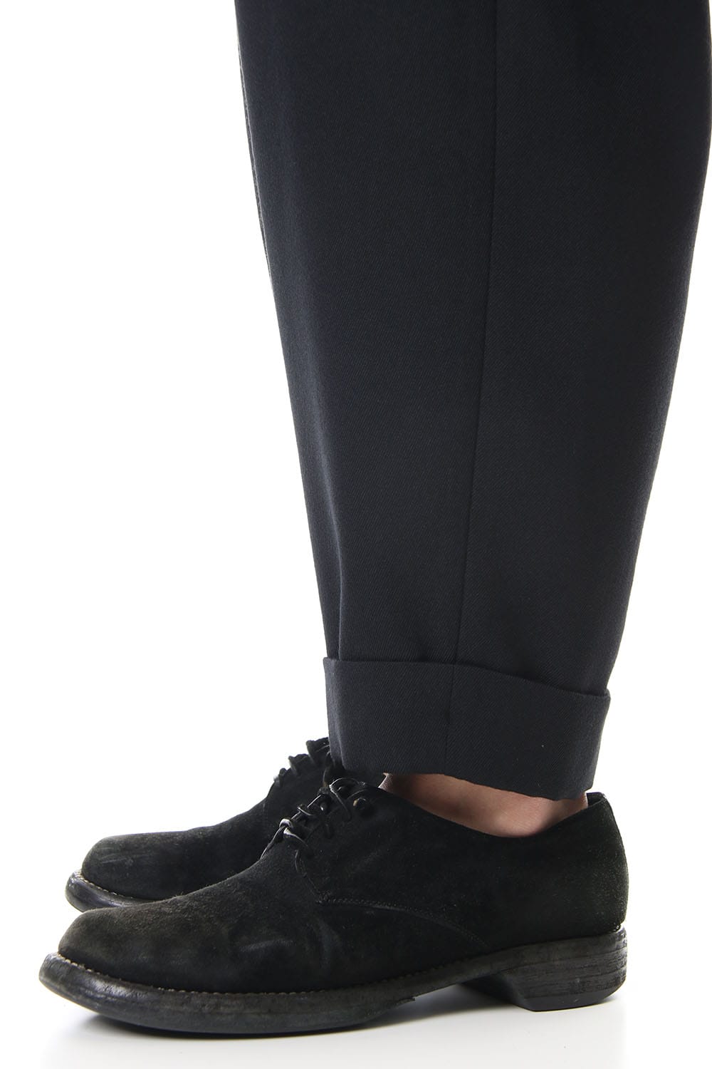 Front Belt Gather Pants