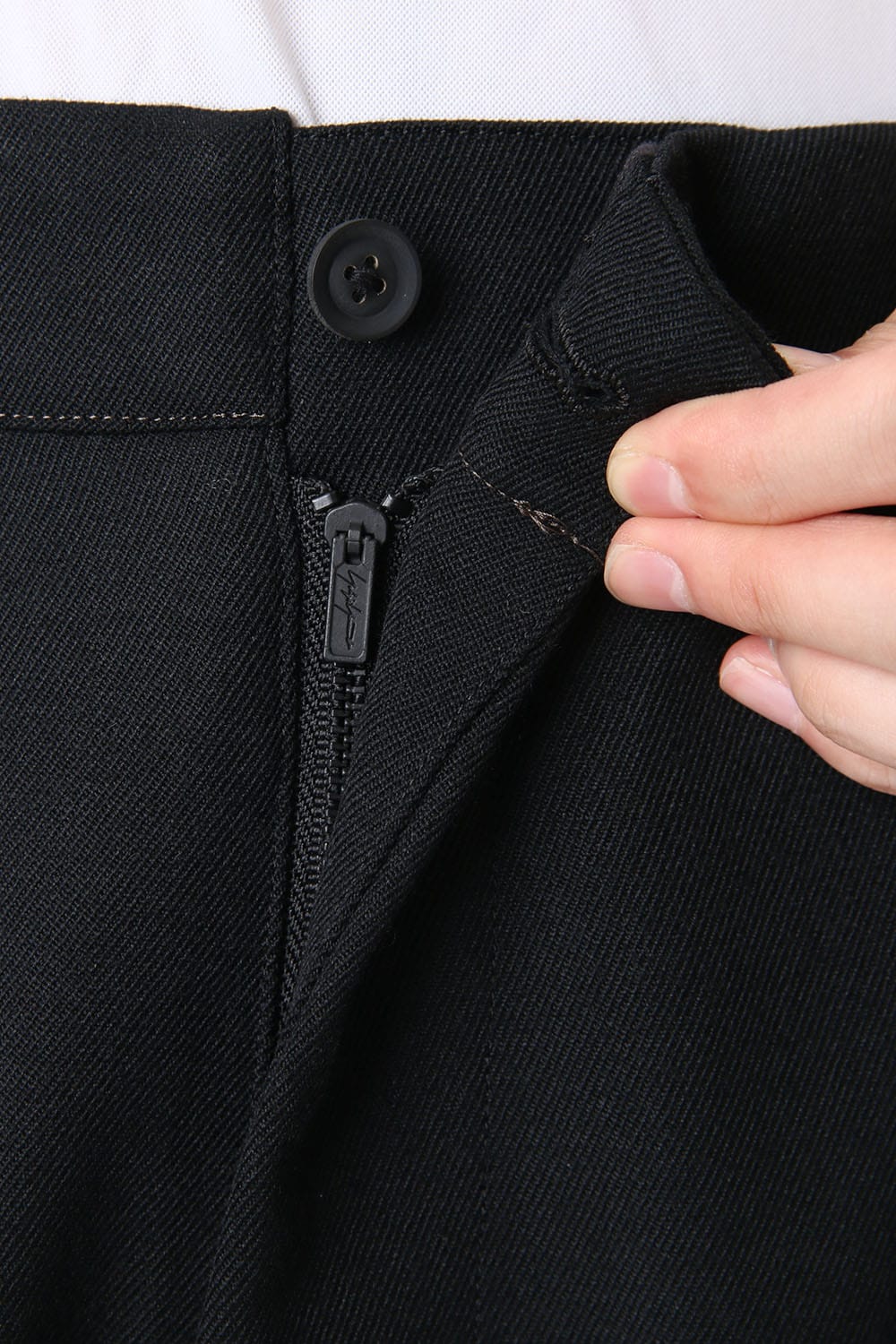 Front Belt Gather Pants