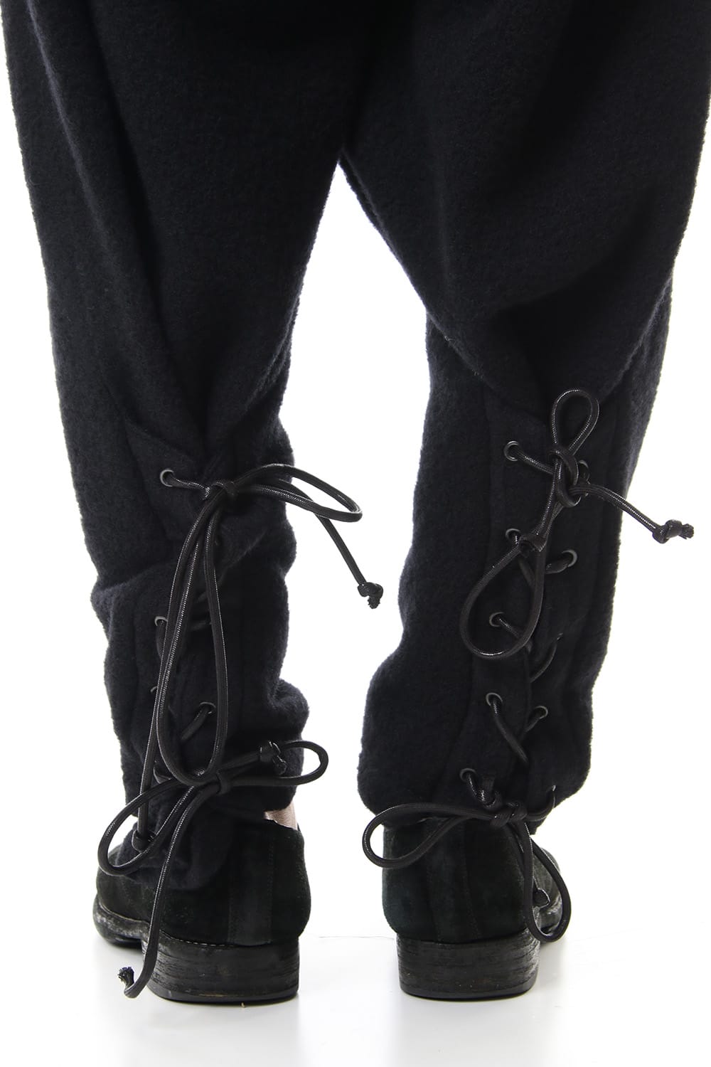 Hem Lace up Pants