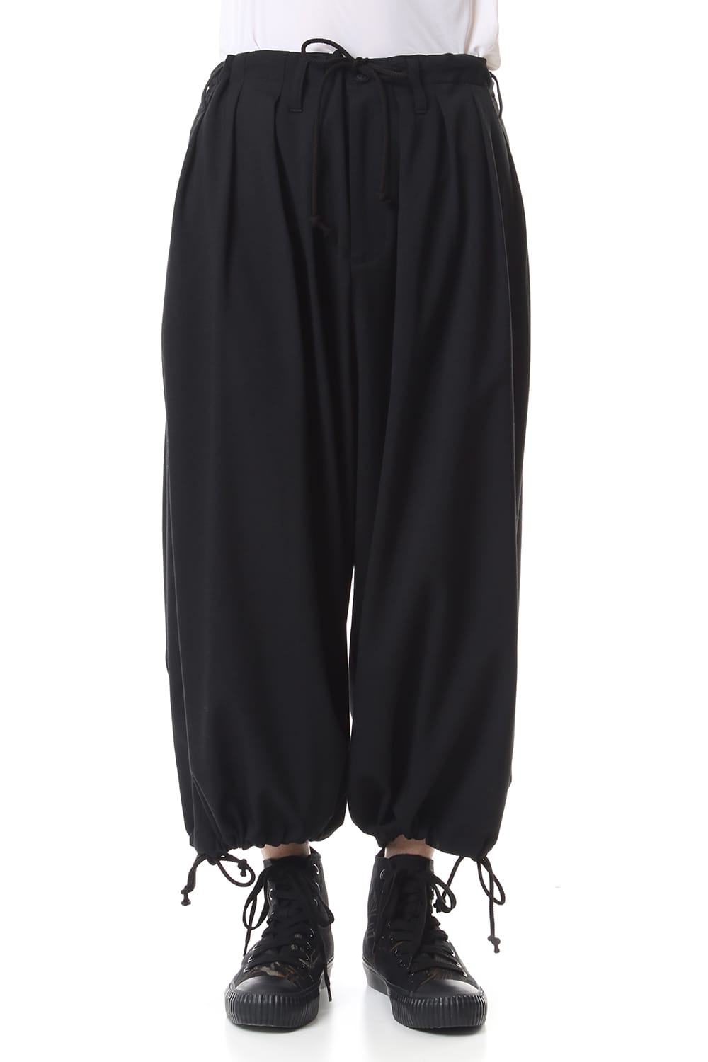 Stretch Twill Balloon Pants