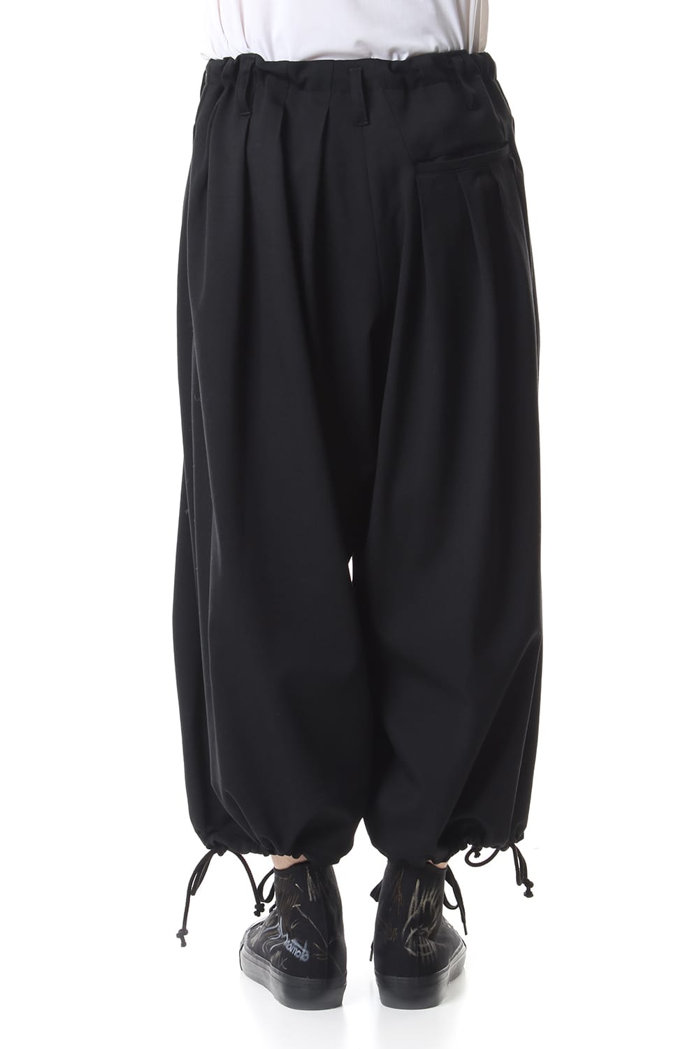 Stretch Twill Balloon Pants