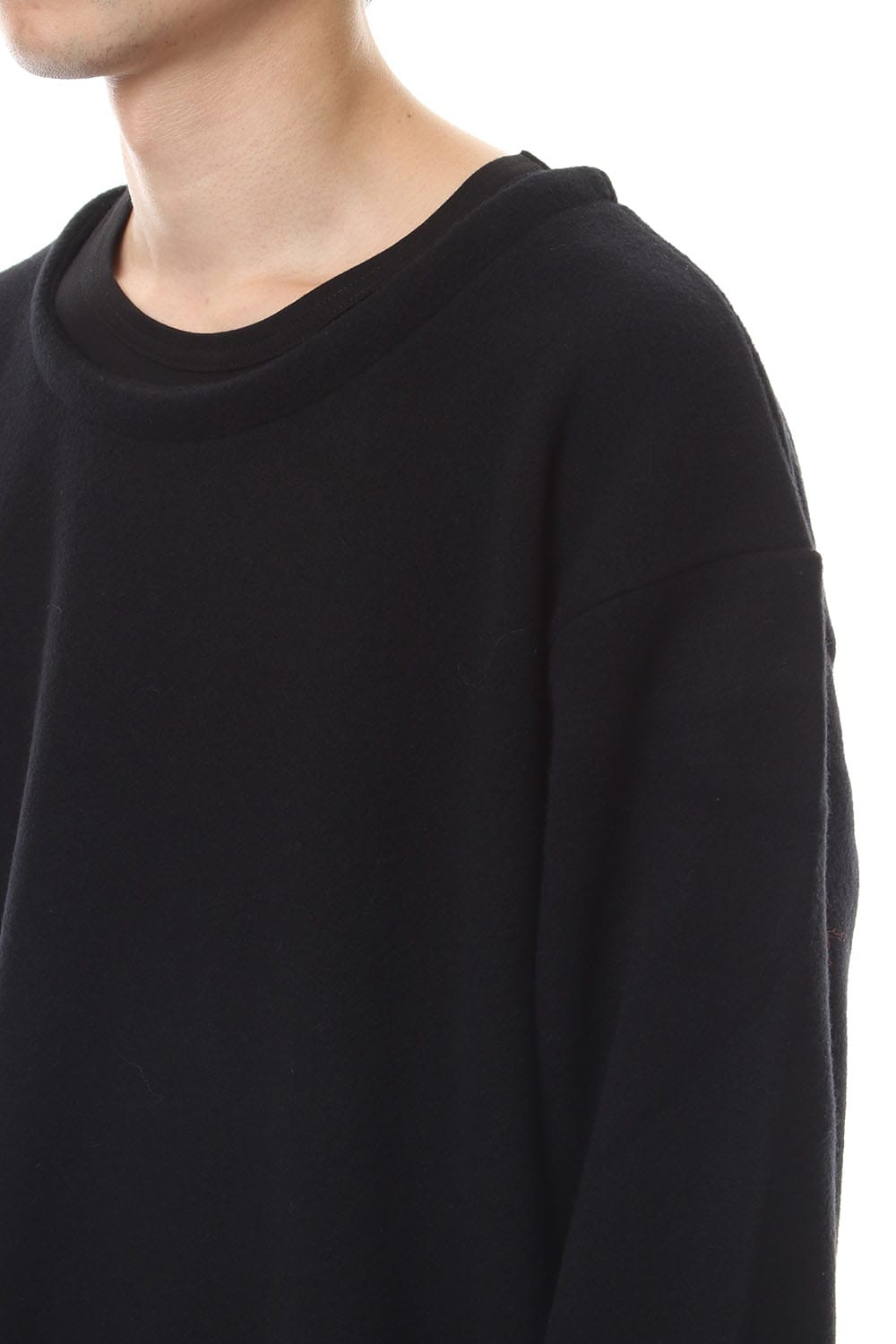 Lamb wool Round Neck Top