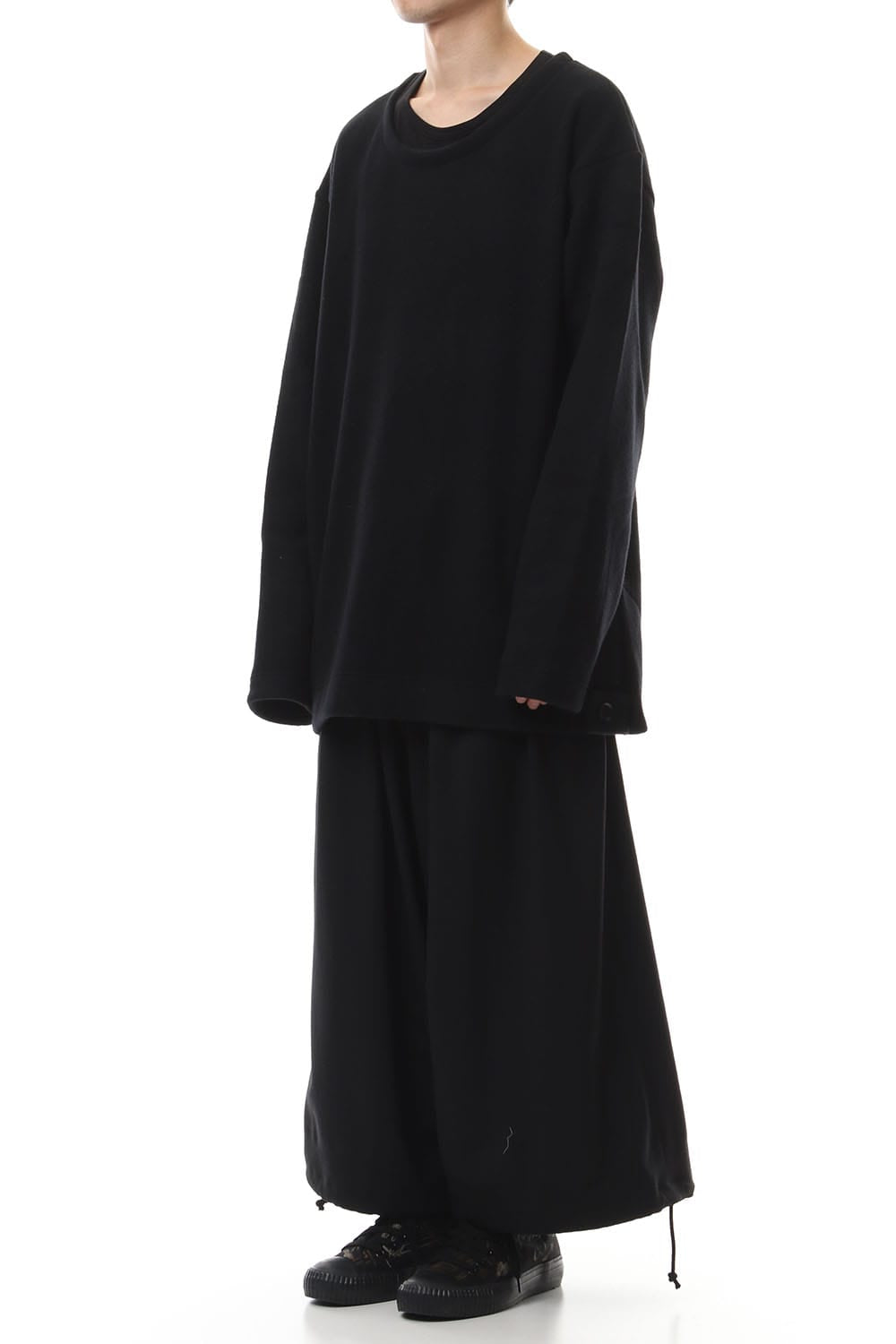 Lamb wool Round Neck Top