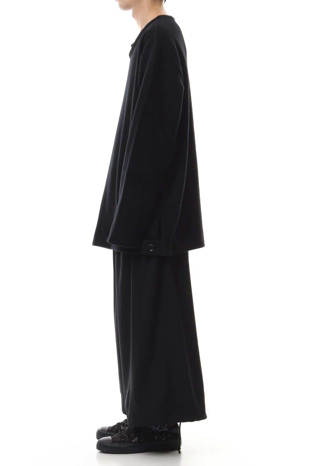 Lamb wool Round Neck Top