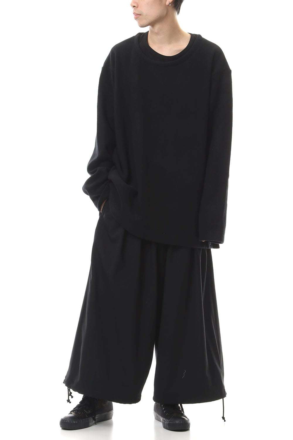 Lamb wool Round Neck Top