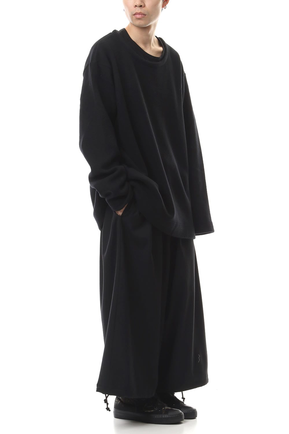 Lamb wool Round Neck Top