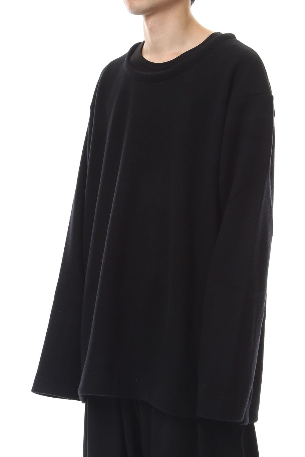 Lamb wool Round Neck Top