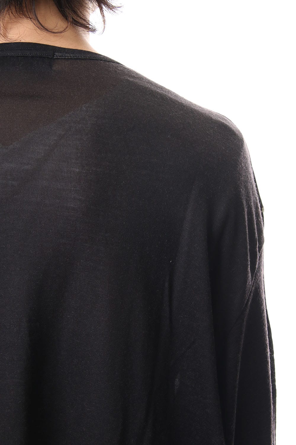 ディクショナリー プリント ラウンド ネック ロング スリーブ Tシャツ　