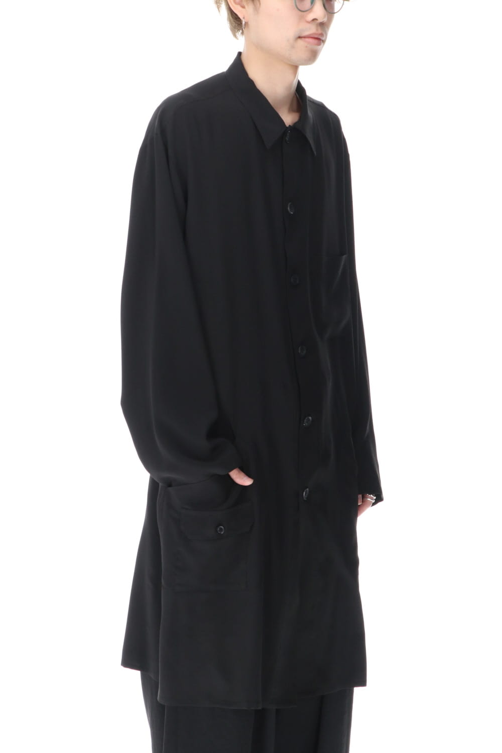 Double silk Out parts Blouse