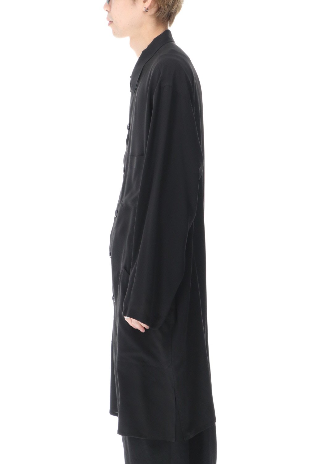 Double silk Out parts Blouse