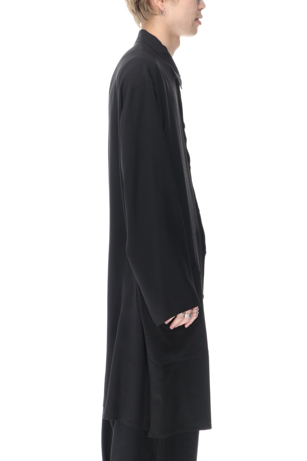 Double silk Out parts Blouse