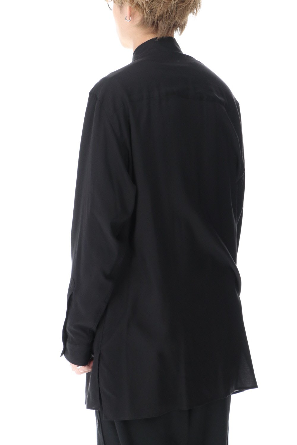 Left Double tencel Blouse