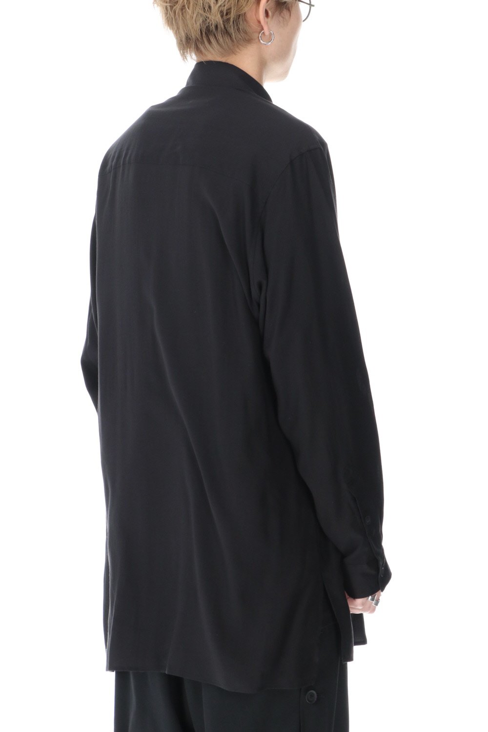 Left Double tencel Blouse