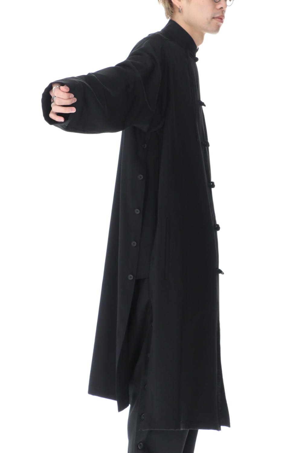 Double gauze Wrinkle gabardine China dress