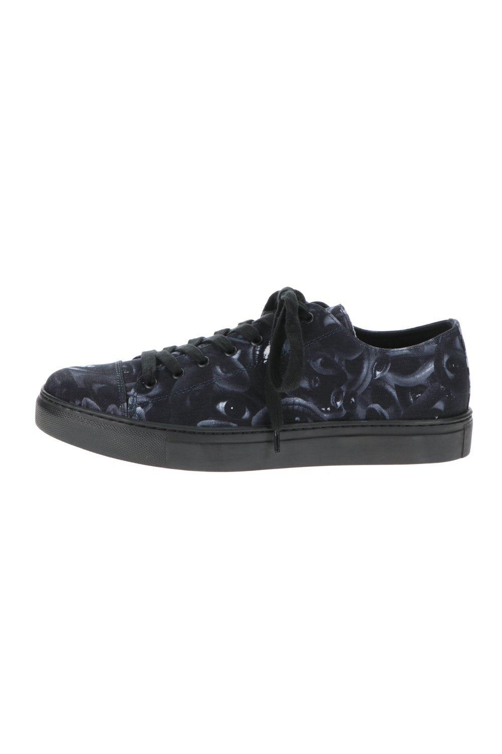 Cotton canvas Low top Print sneaker