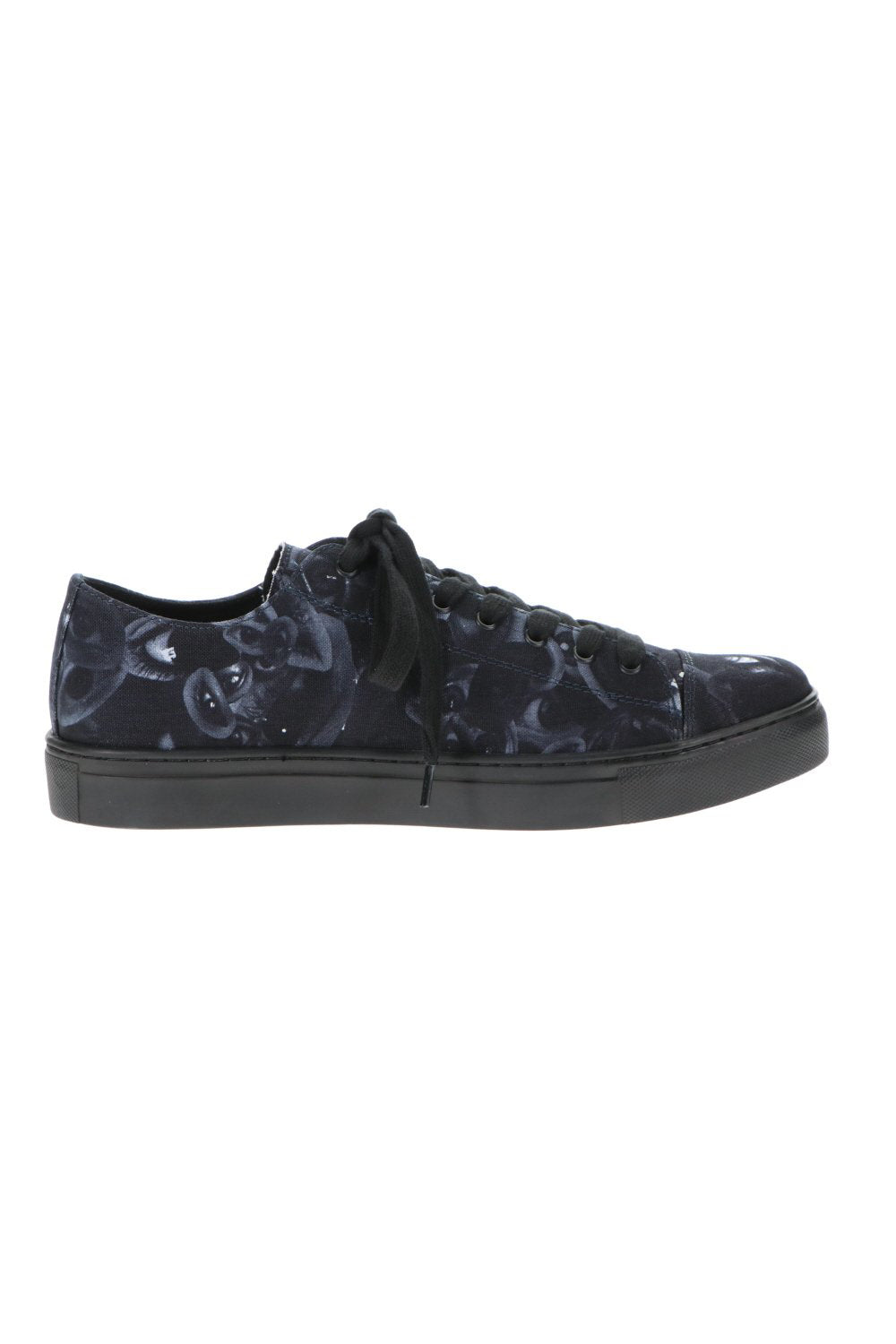 Cotton canvas Low top Print sneaker