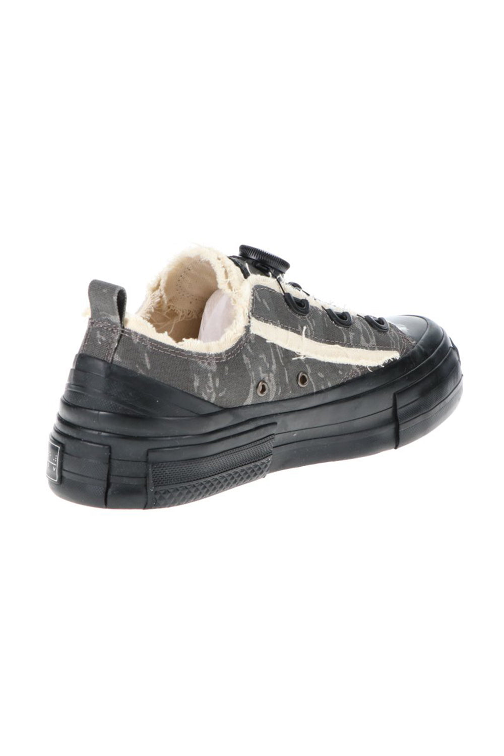 Yohji Yamamoto × VESSEL  Cotton canvas Low top Sneaker Tiger Camo