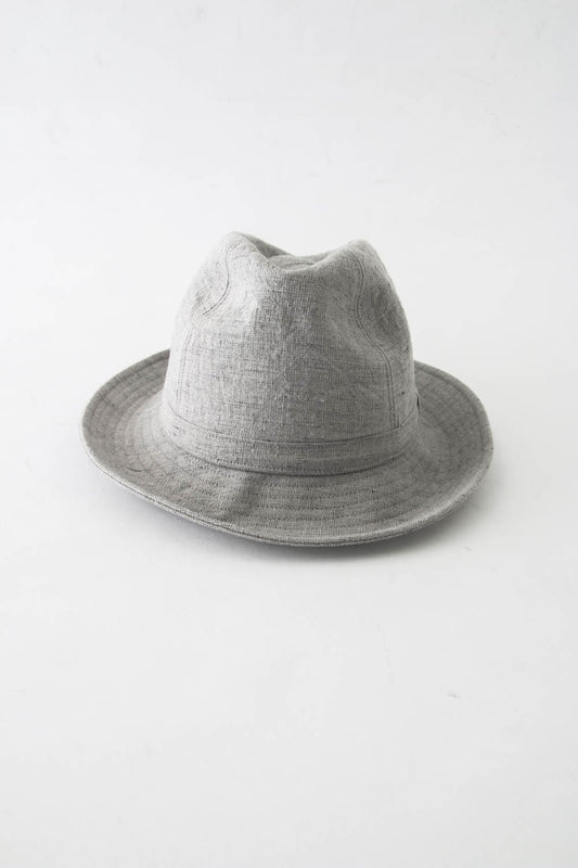 Linen Fedora Hat