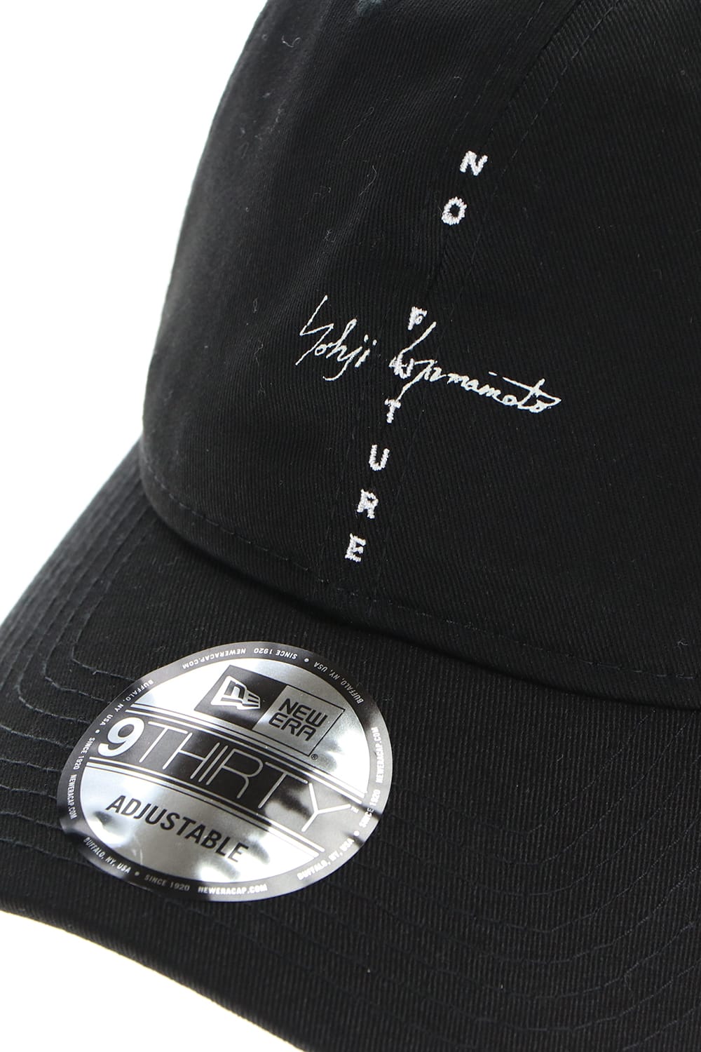 New Era × Yohji Yamamoto 930CS YY NO FUTURE Logo Cap