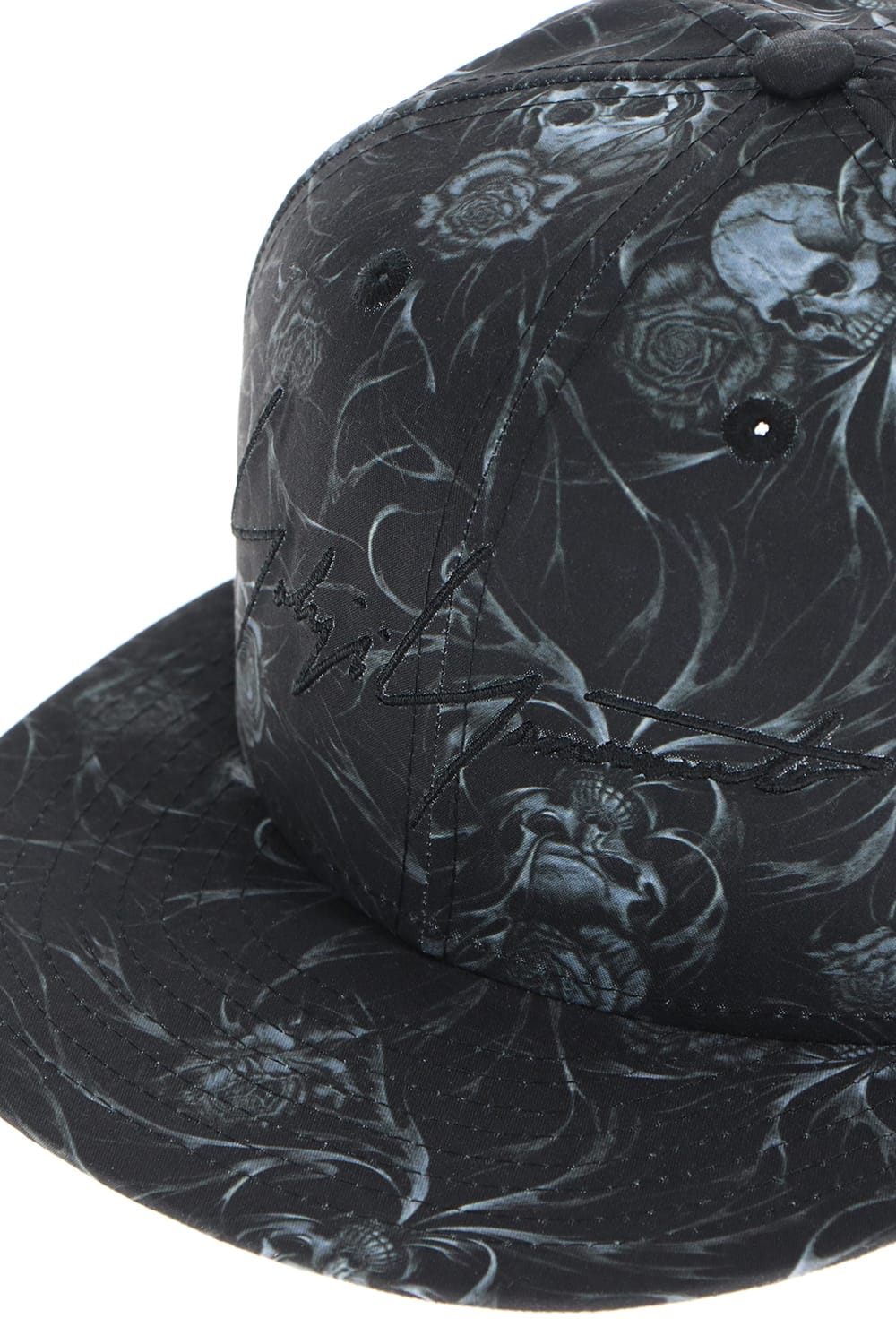New Era × Yohji Yamamoto 59FIFTY YY Transcription print cap