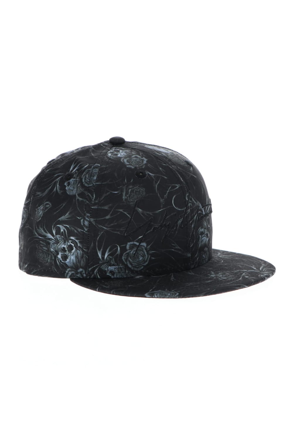 New Era × Yohji Yamamoto 59FIFTY YY Transcription print cap