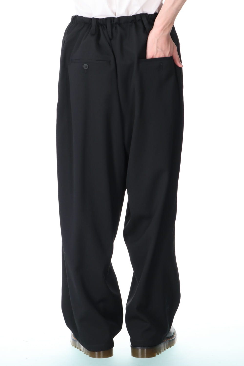 Classic Wrinkle gabardine Thick string pants