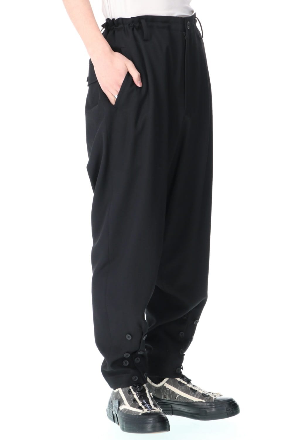 Hem ITTEKOI Wrinkle gabardine Pants