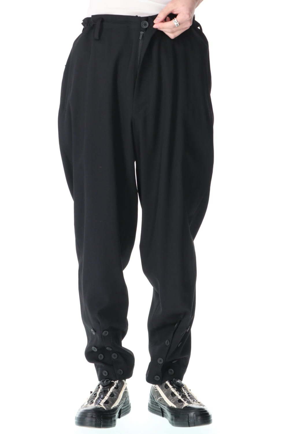 Hem ITTEKOI Wrinkle gabardine Pants