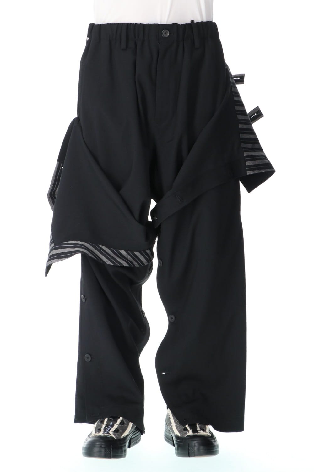 Front cover Wrinkle gabardine Pants