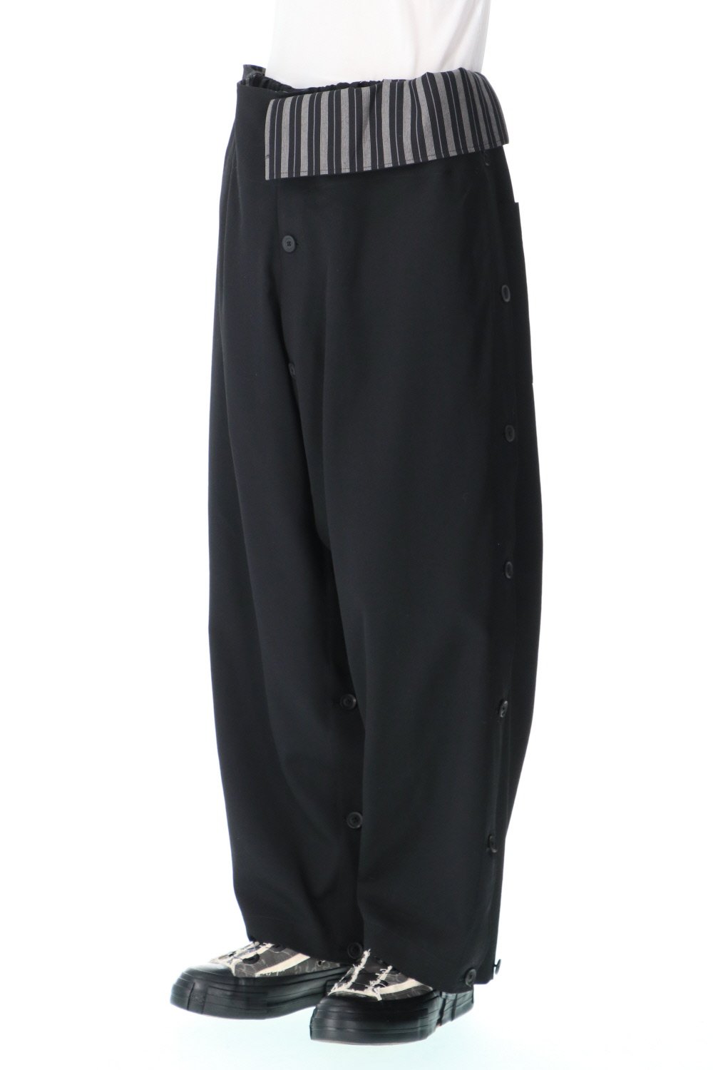 Front cover Wrinkle gabardine Pants