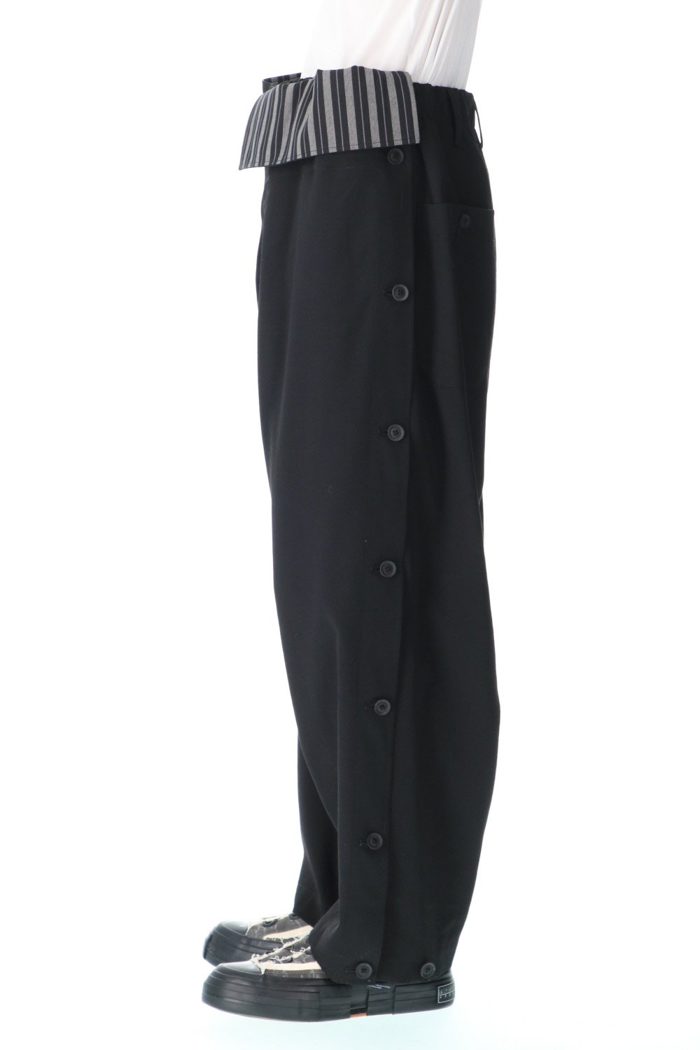 Front cover Wrinkle gabardine Pants