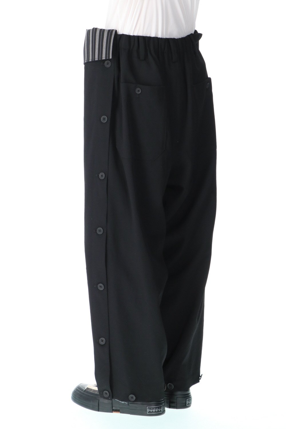 Front cover Wrinkle gabardine Pants