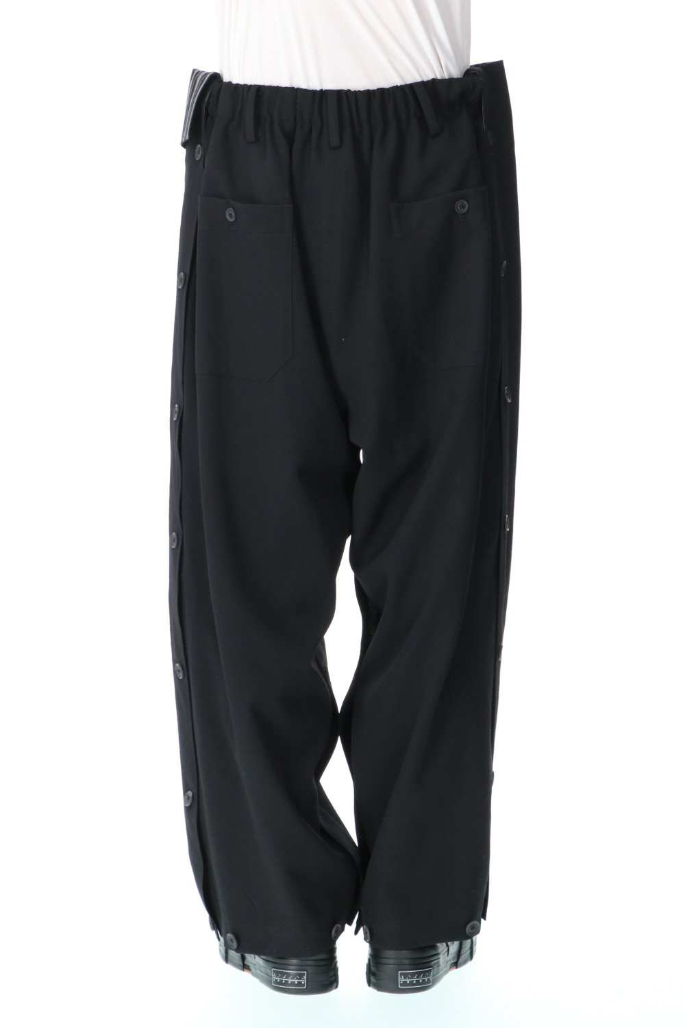 Front cover Wrinkle gabardine Pants