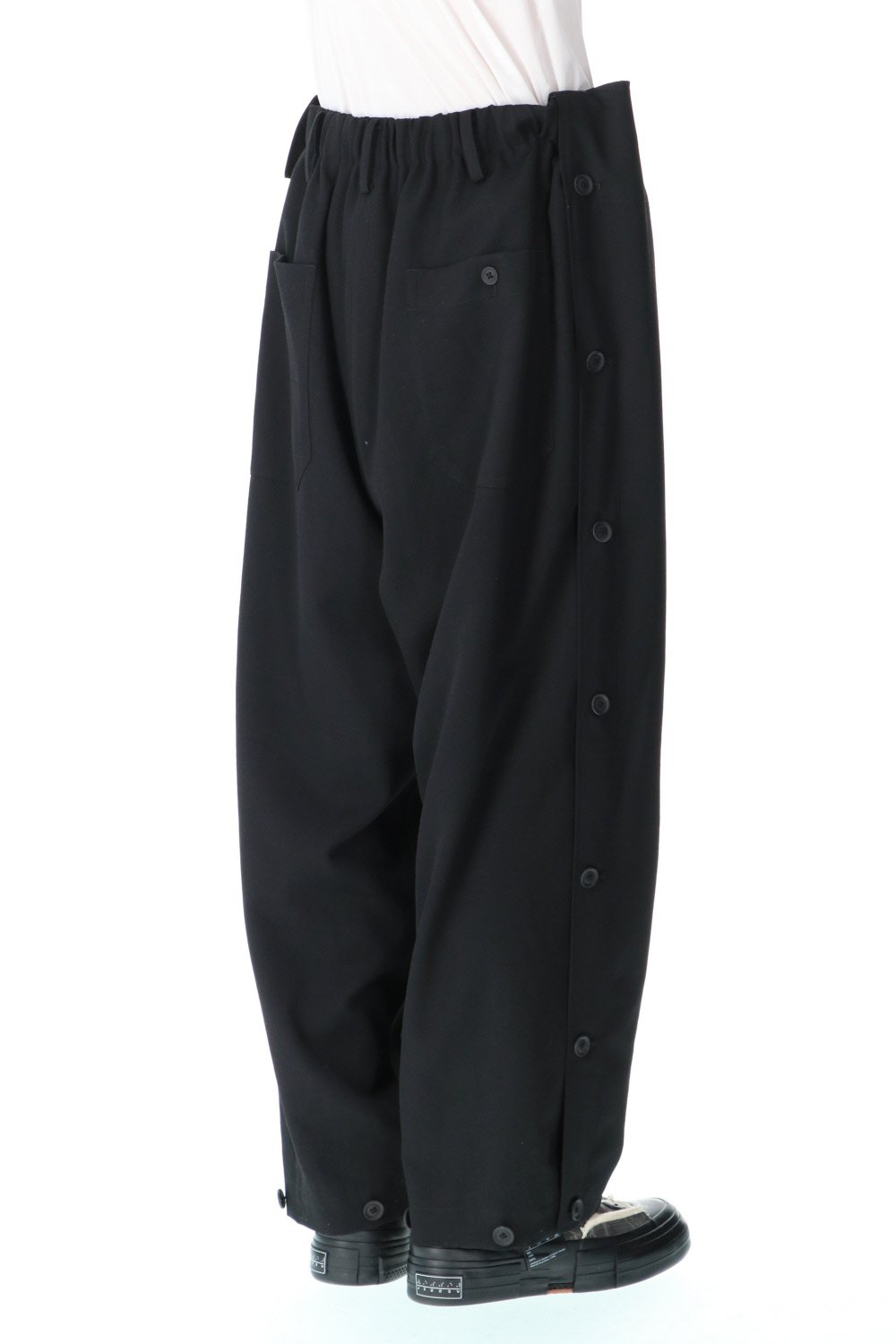 Front cover Wrinkle gabardine Pants