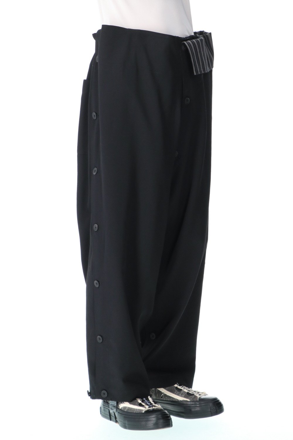 Front cover Wrinkle gabardine Pants