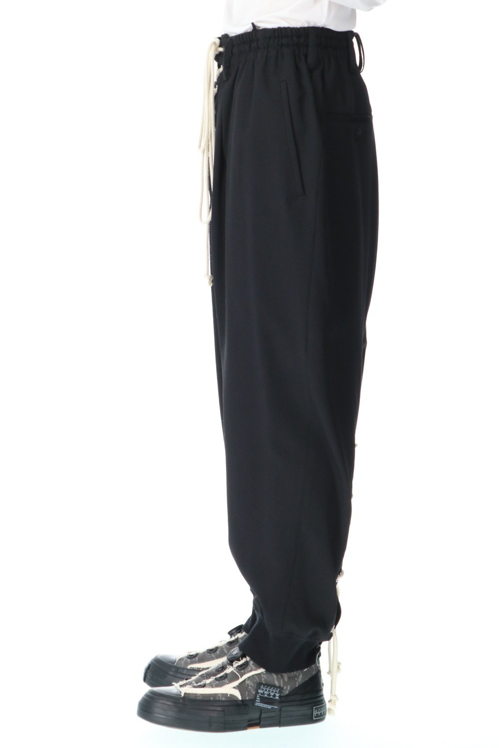 Double String opening Lace up Pants