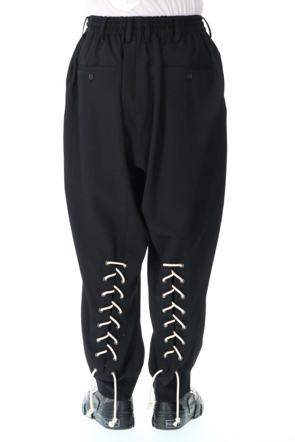 Double String opening Lace up Pants