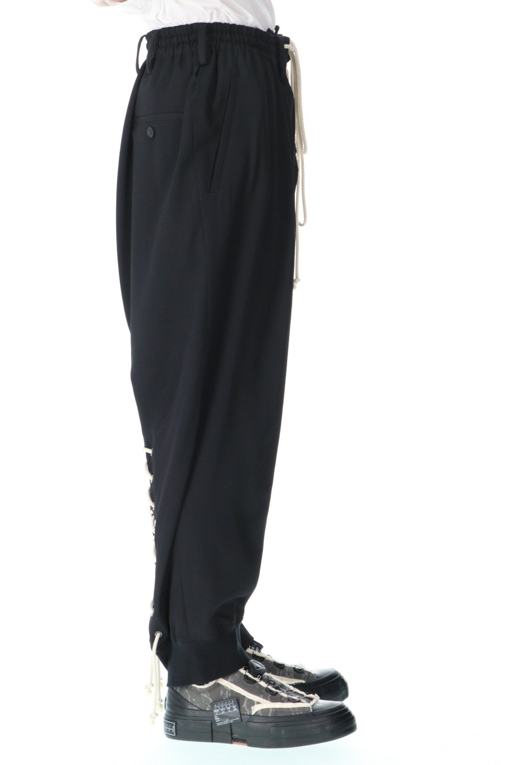 Double String opening Lace up Pants