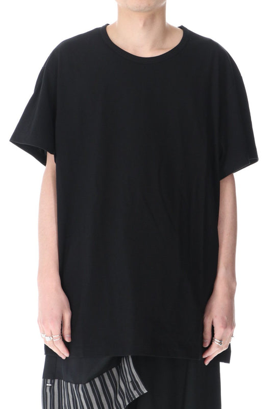 Round neck Half sleeve T-Shirt Black
