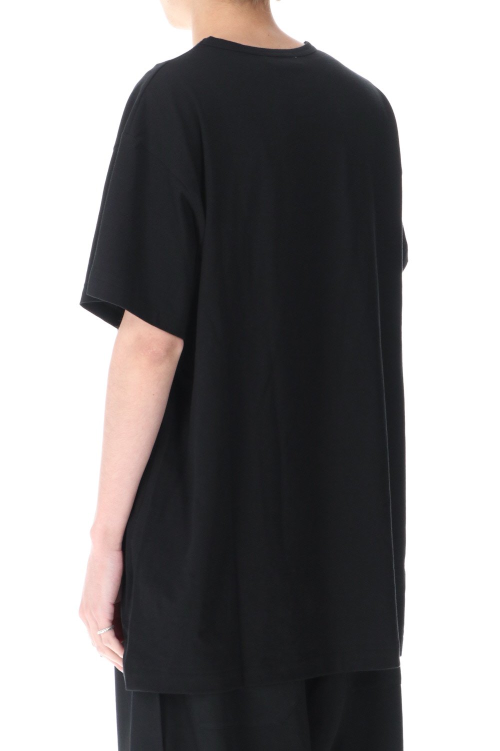 Round neck Half sleeve T-Shirt Black