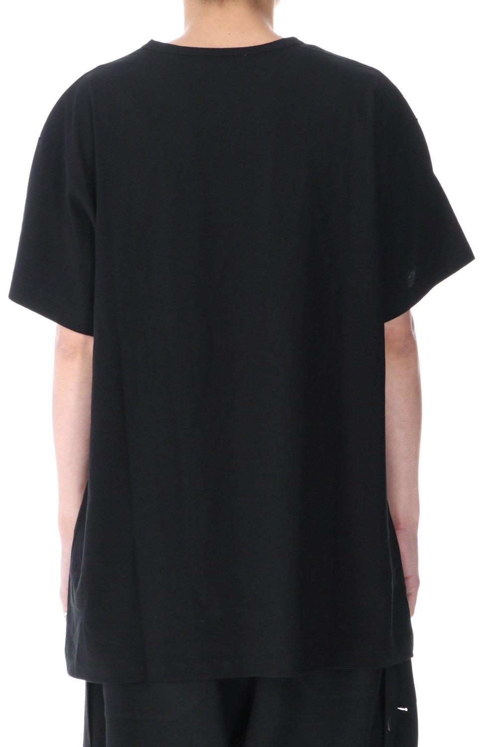 Round neck Half sleeve T-Shirt Black