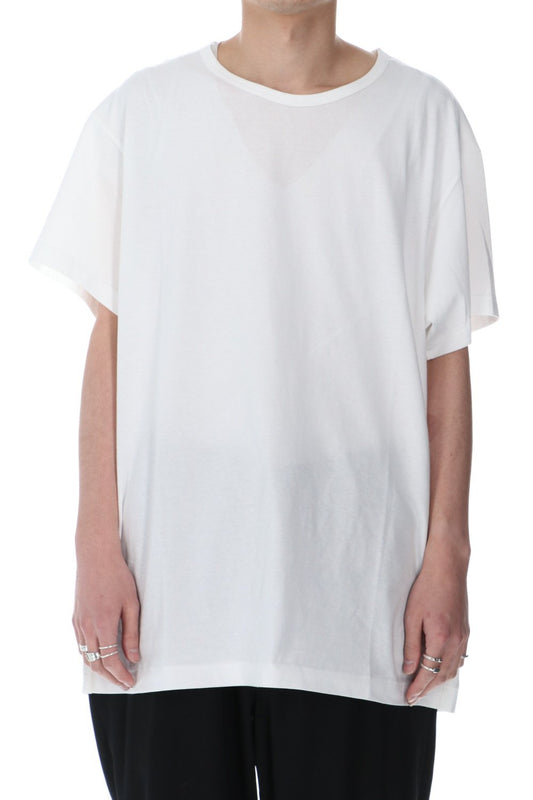 Round neck Half sleeve T-Shirt Off white